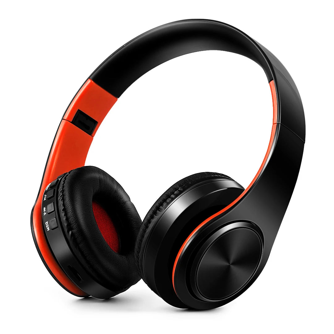 2026 Wireless Bluetooth Stereo Headset Upgrading Sports Overhead Earphone with Mic for Smart Phone TV PC Tablet - Music